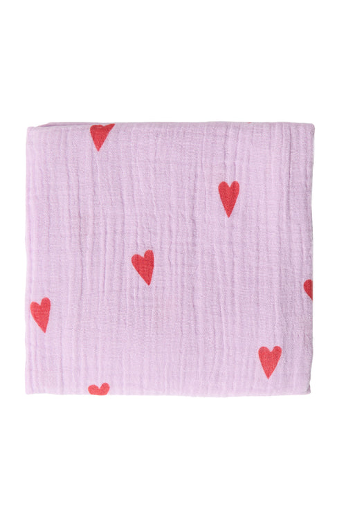 Maxi-Lange Print Medium | Violet Hearts