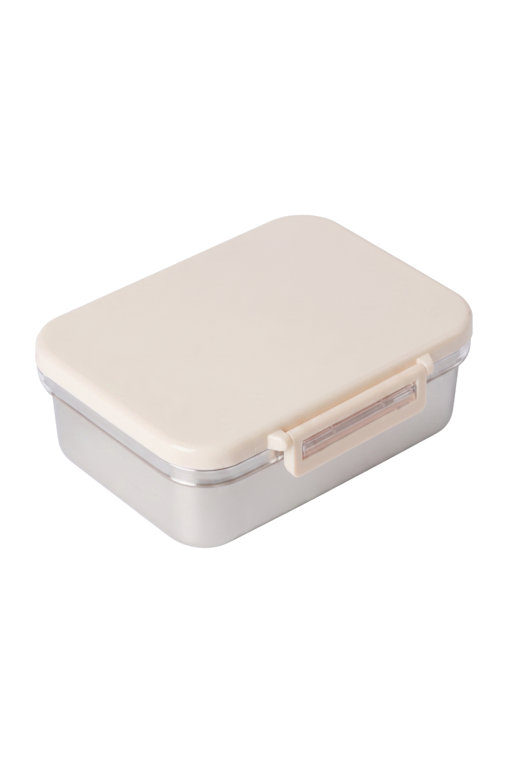 Edelstahl-Brotdose | Beige