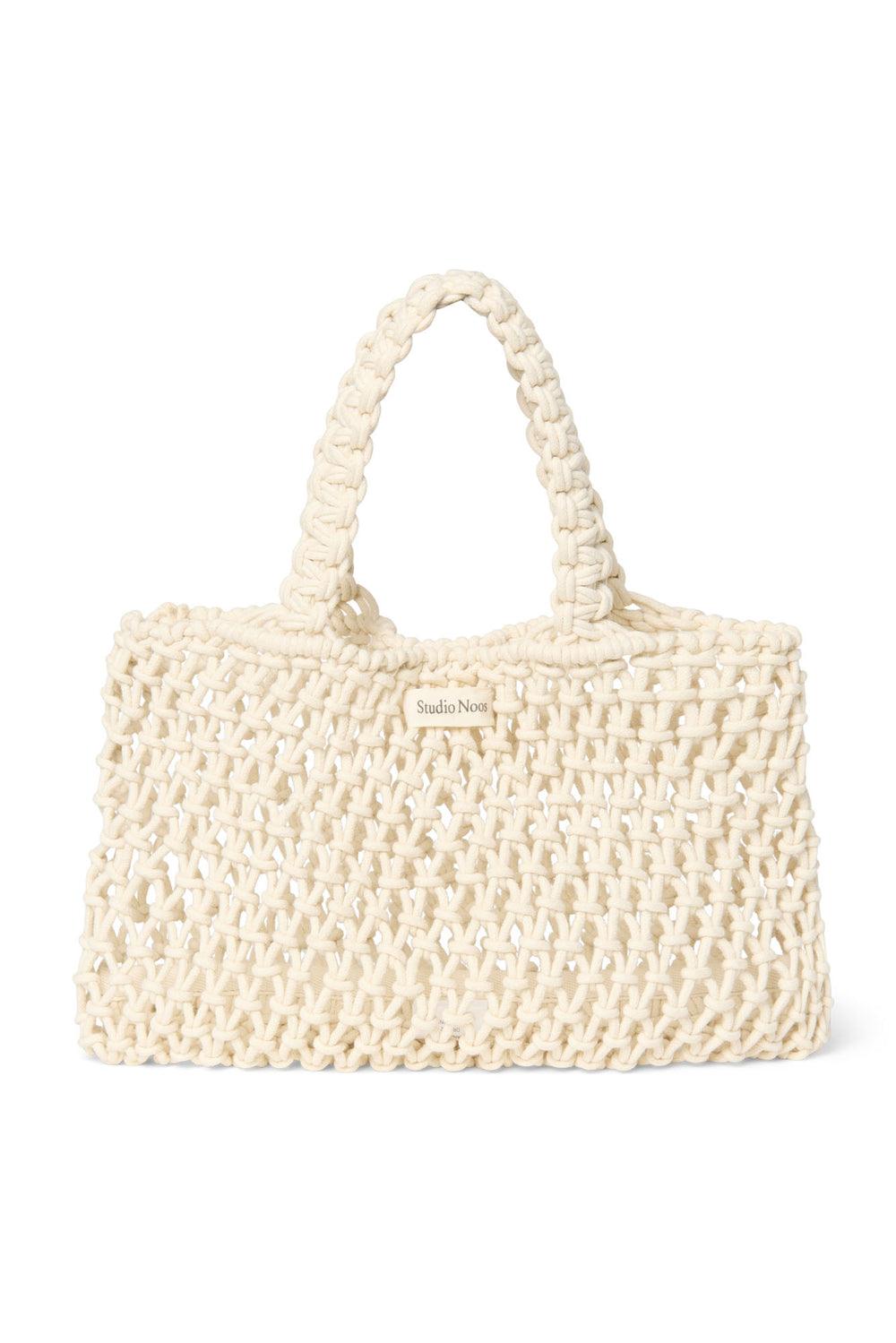 Natural Macrame Mini Handbag