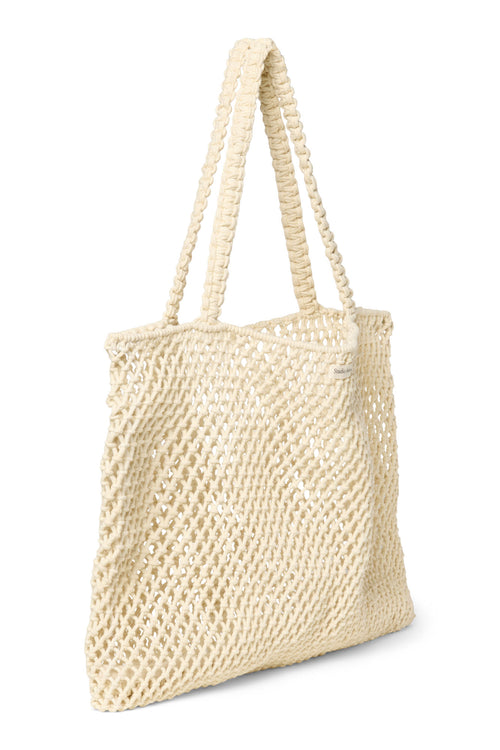 Natural Macrame Mom Bag