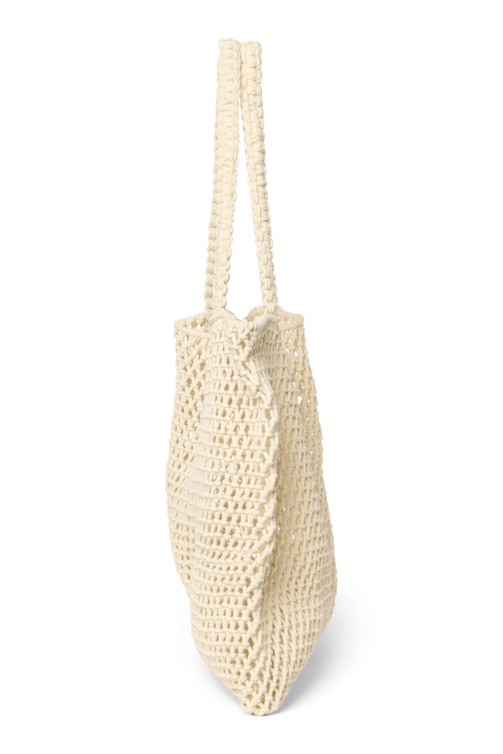 Natural Macrame Mom Bag