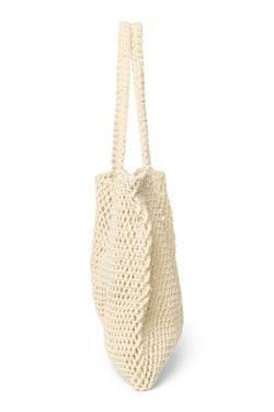Natural Macrame Mom Bag
