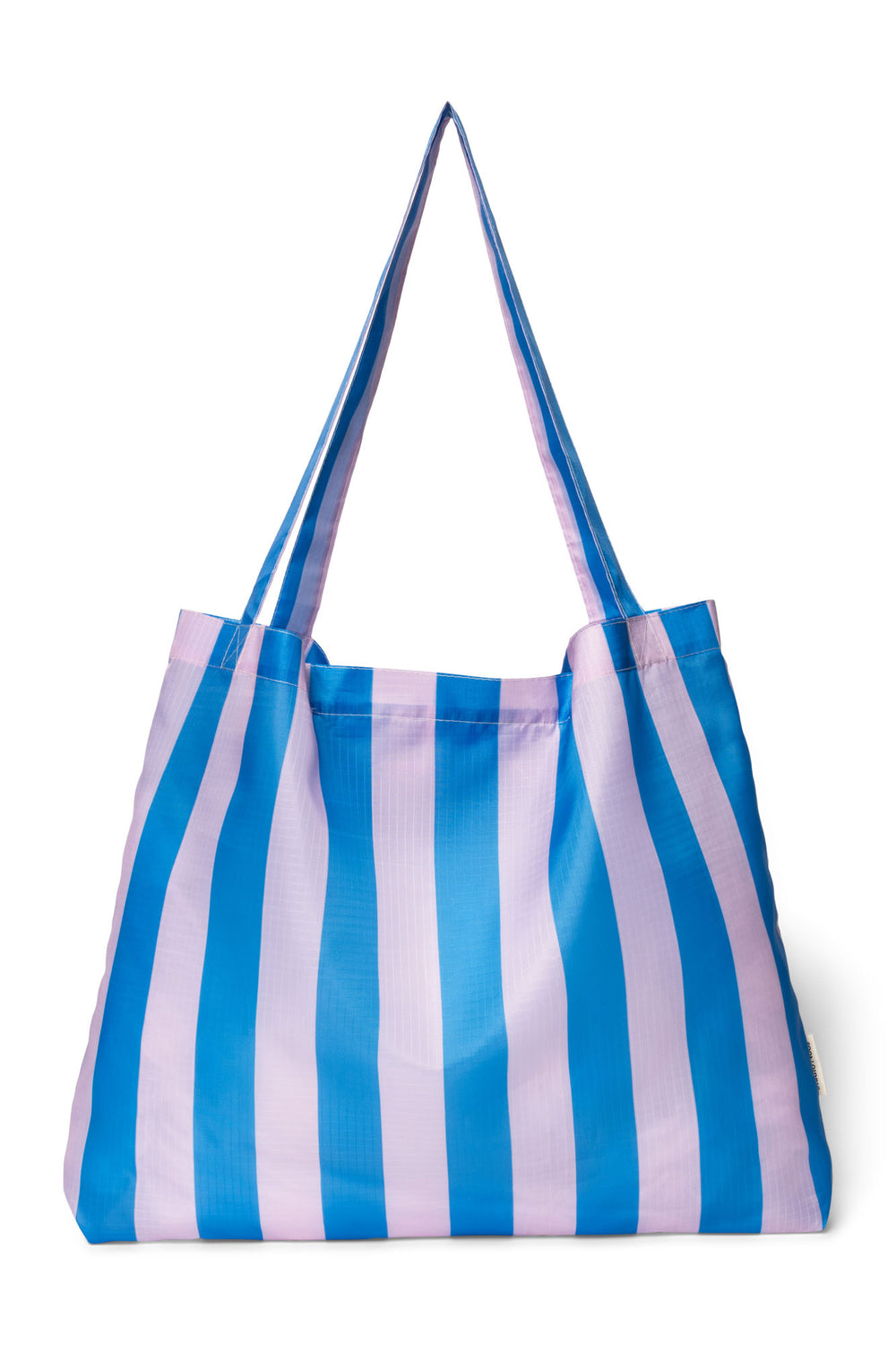 Powder / Blue Striped Grocery Bag – Studio Noos