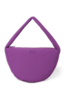 Sac Bandoulière Puffy Textured Violet