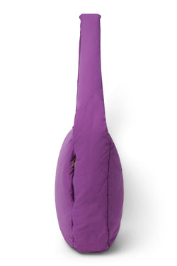 Sac Bandoulière Puffy Textured Violet