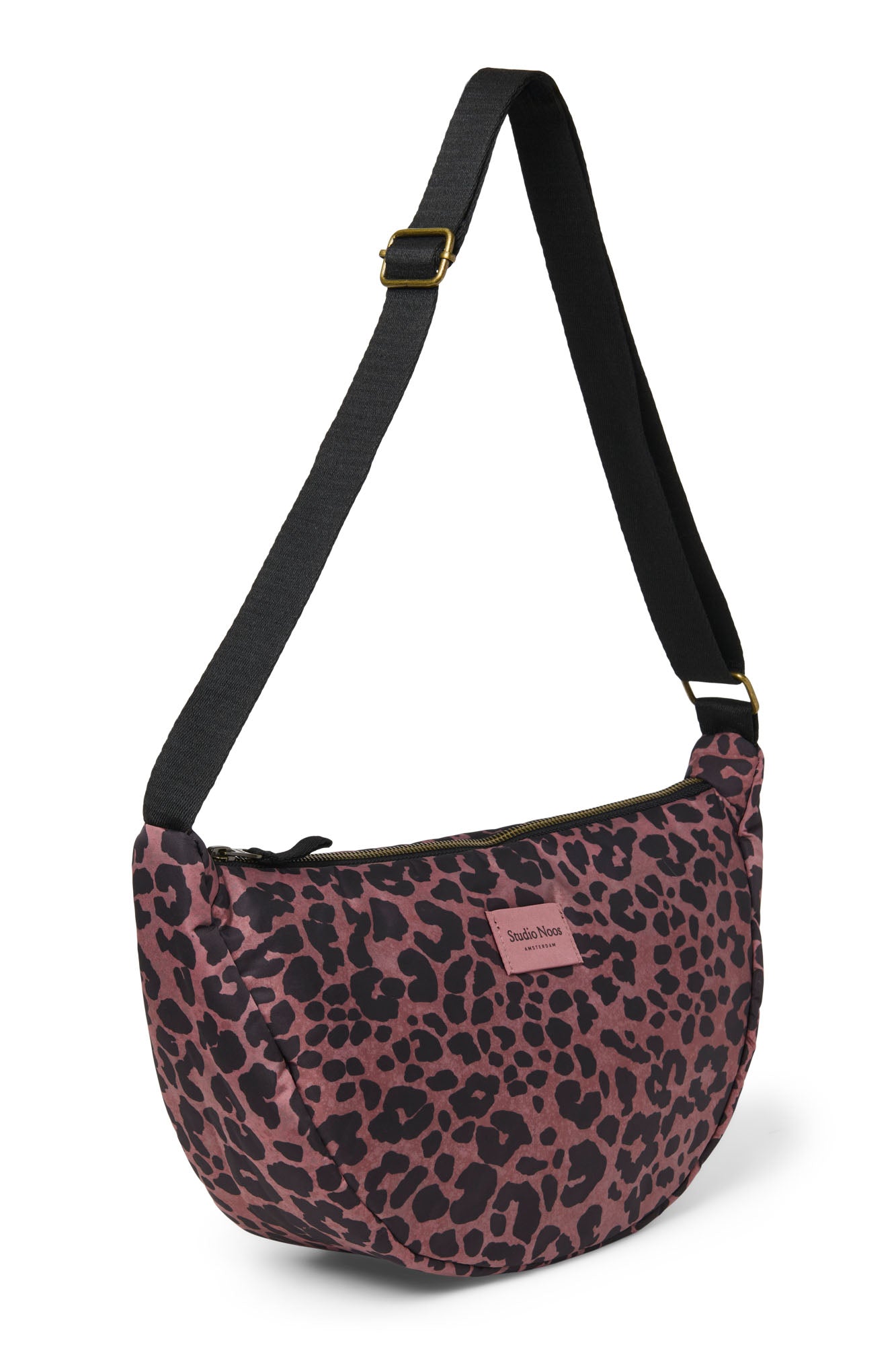 Puffy Adult Fanny Pack | Red Leopard