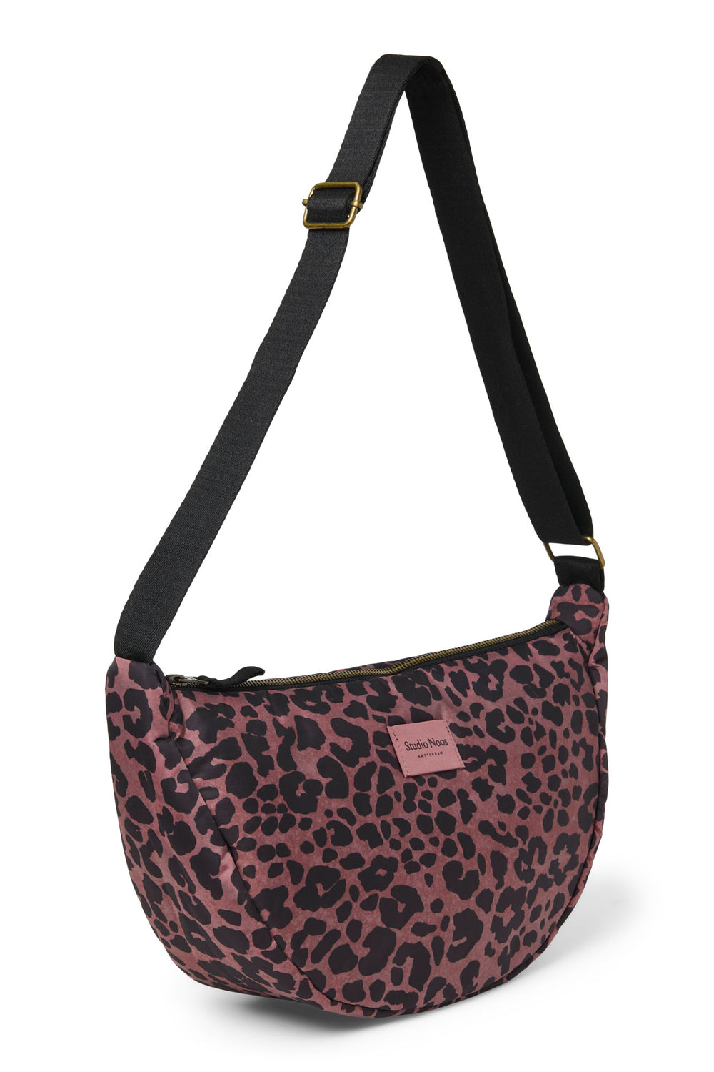 Puffy Adult Fanny Pack | Red Leopard