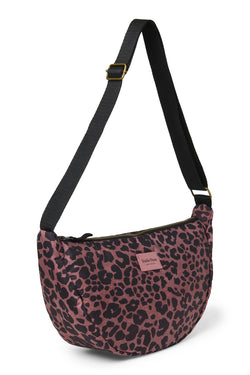 Puffy Adult Fanny Pack | Red Leopard