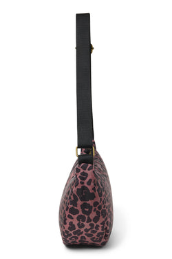 Puffy Adult Fanny Pack | Red Leopard