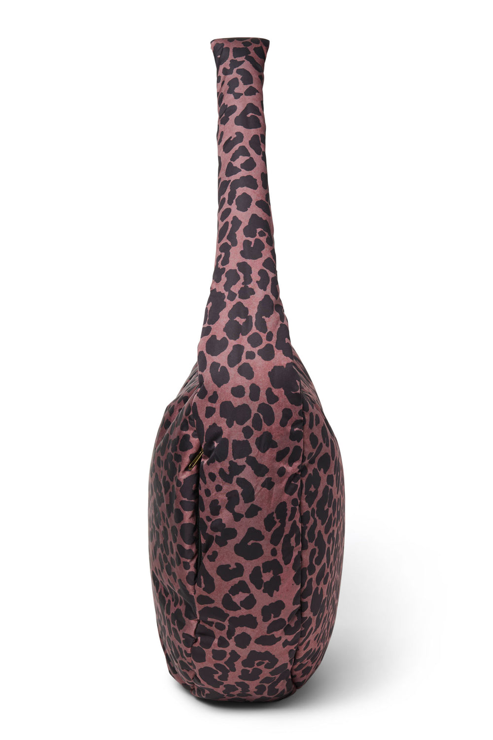 Puffy Cross Body Bag | Red Leopard