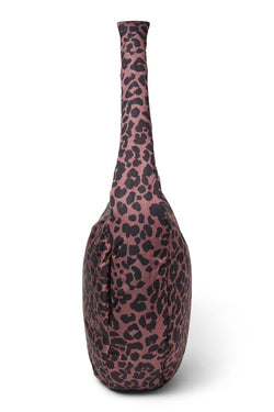 Puffy Cross Body Bag | Red Leopard