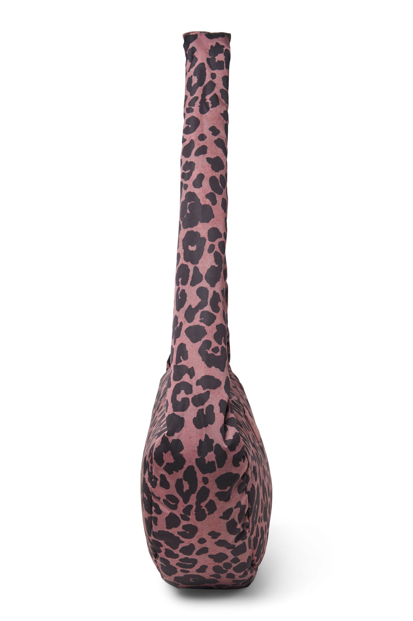 Puffy Mini Cross Body Bag | Red Leopard