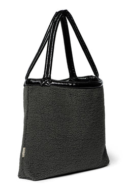 Teddy Mom Bag | Black Lacquer
