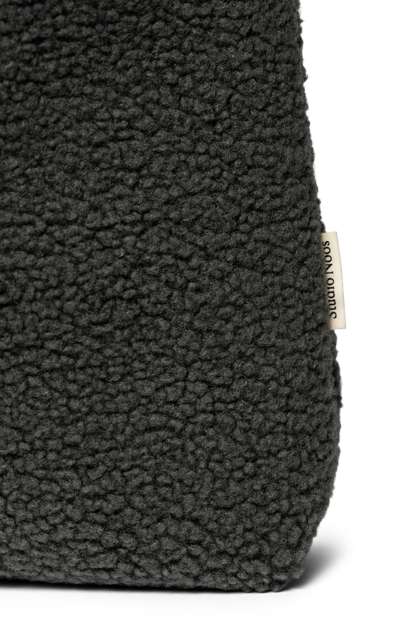 Teddy Mom Bag | Black Lacquer