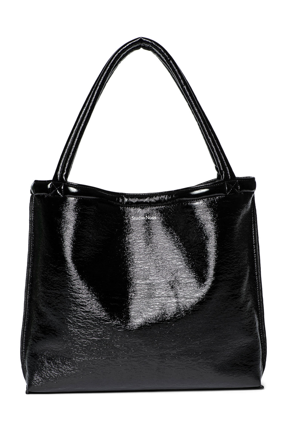 Teddy Mom Bag | Black Lacquer