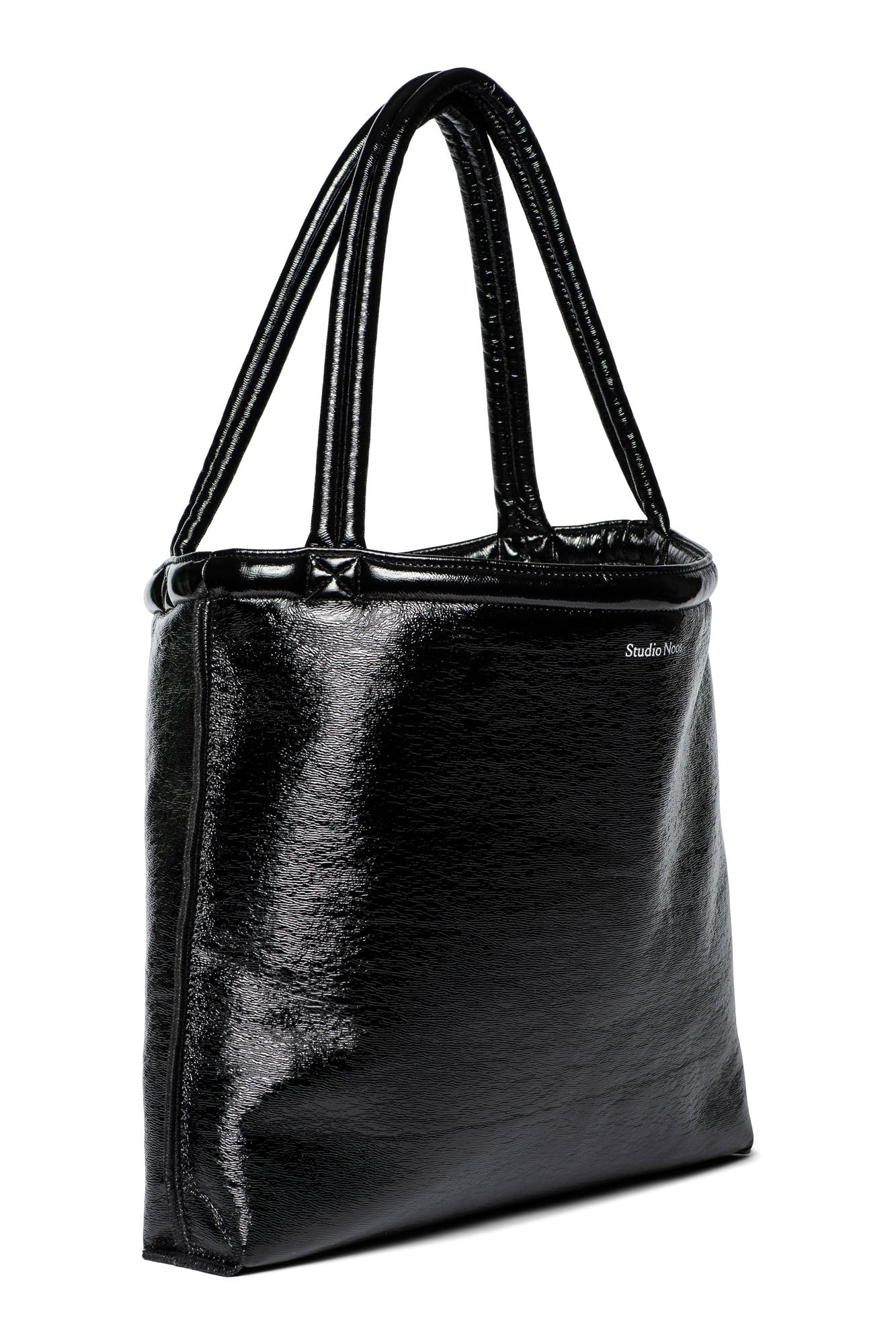 Teddy Mom Bag | Black Lacquer
