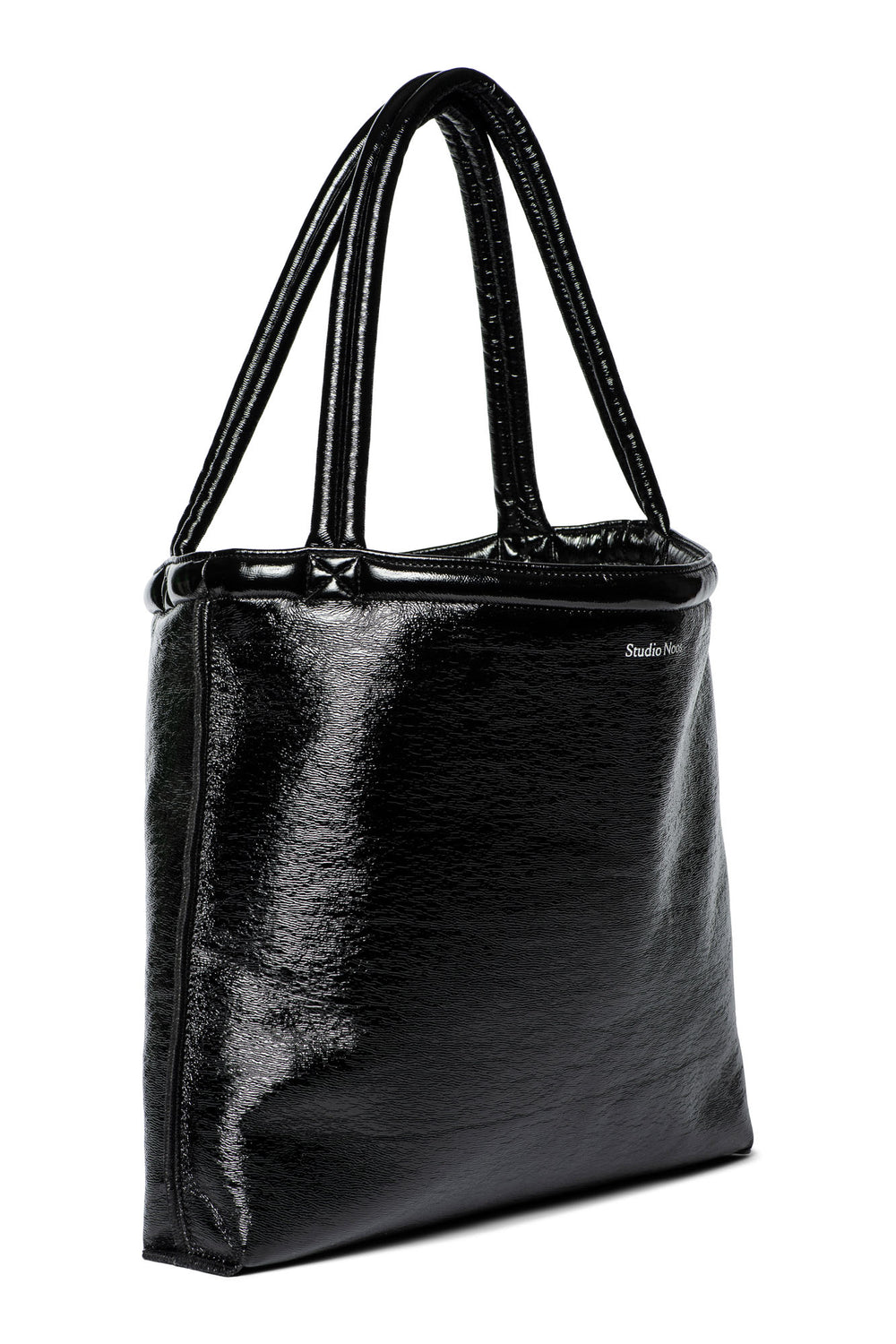 Teddy Mom Bag | Black Lacquer