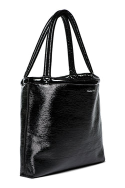Teddy Mom Bag | Black Lacquer