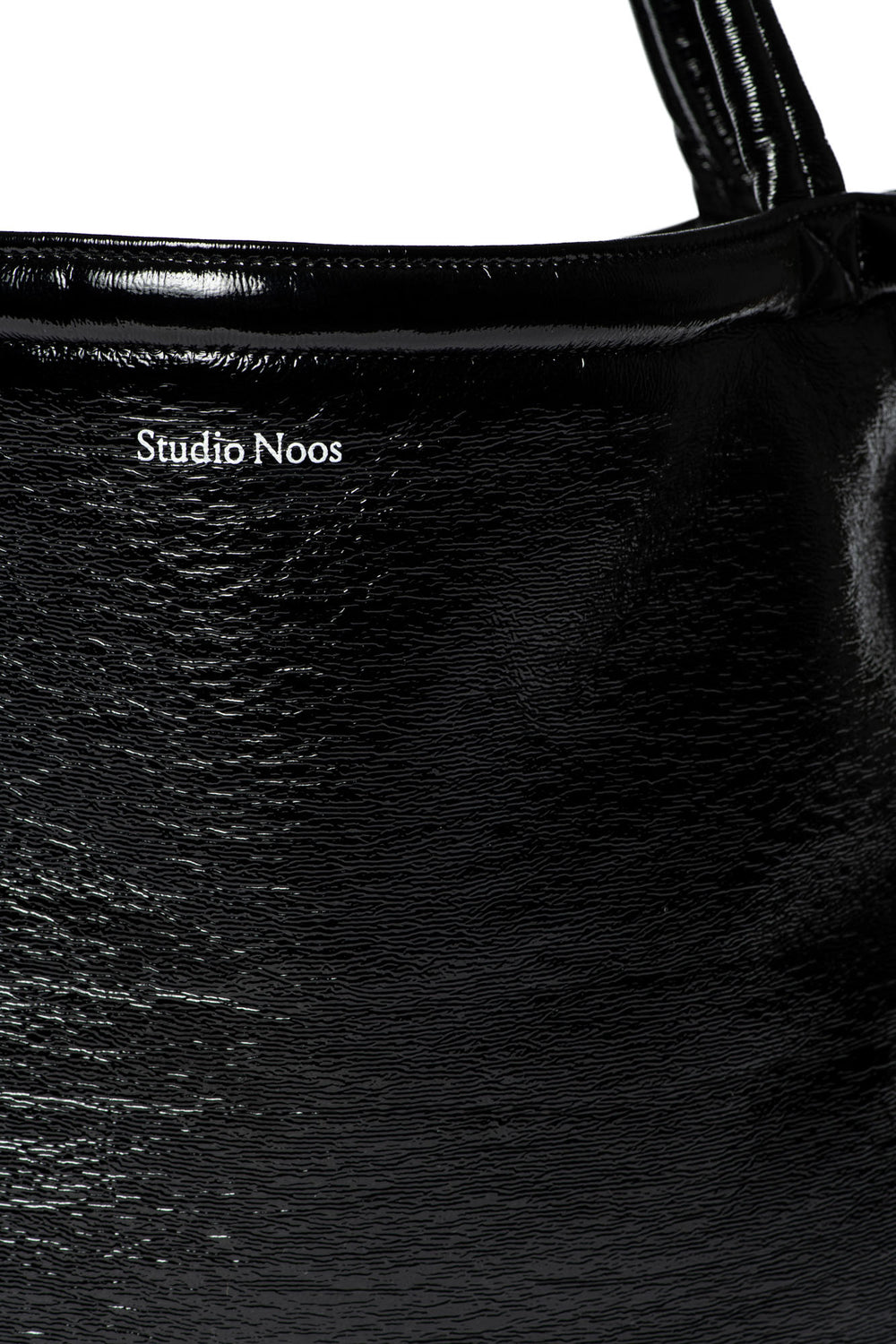 Teddy Mom Bag | Black Lacquer