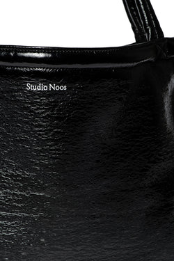 Teddy Mom Bag | Black Lacquer