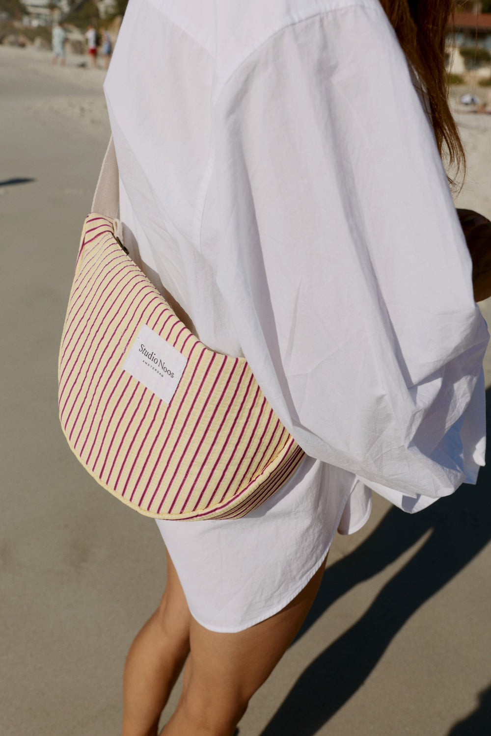 Poplin Striped Adult Fanny Pack | Gele