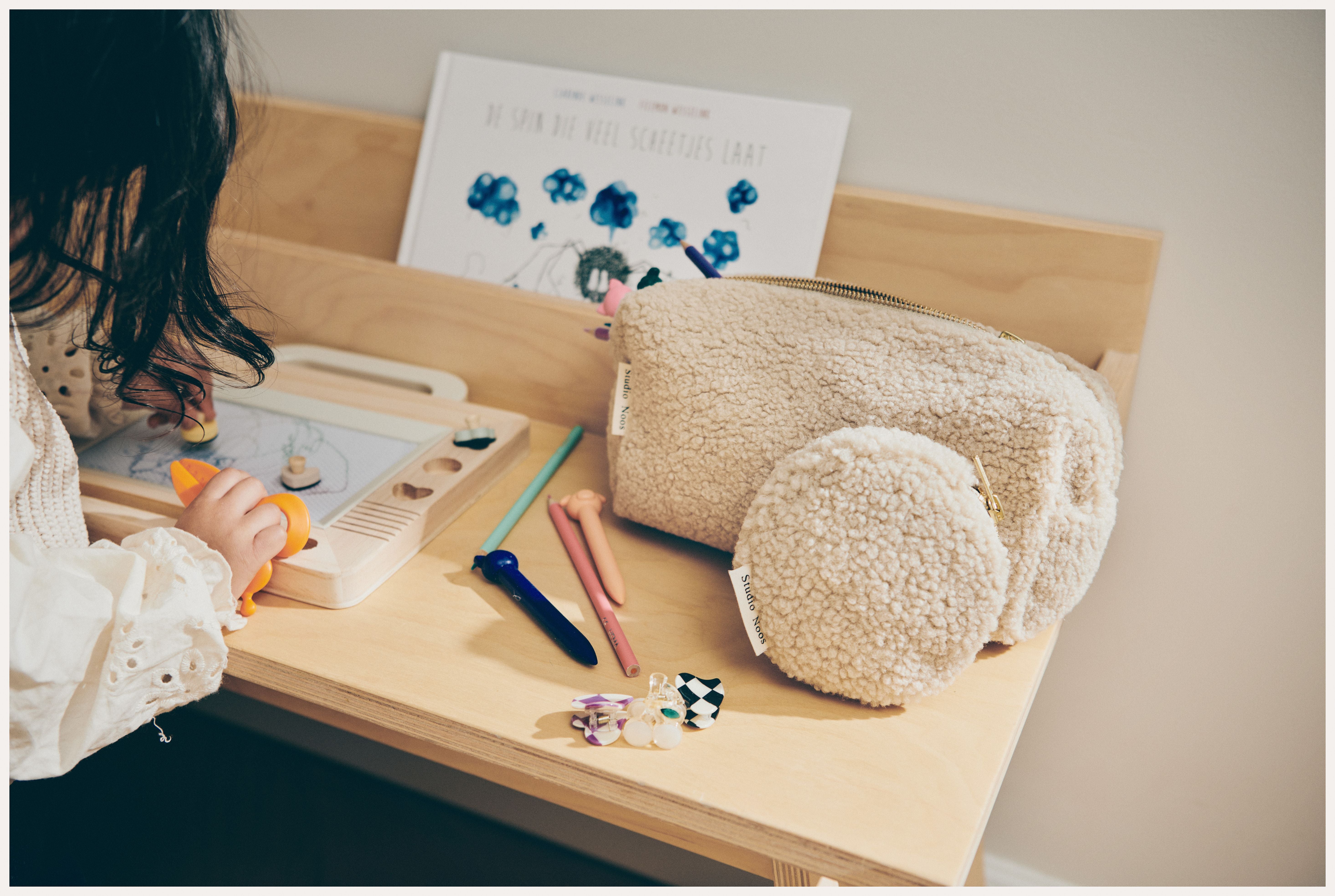 Teddy Wallet | Ecru