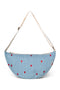 Denim Adult Fanny Pack | Blue Hearts