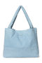 Denim Solid Mom Bag