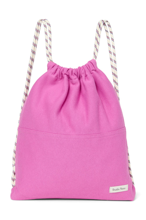 Roze jersey Gymtas