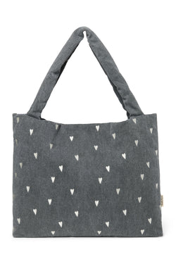 Denim Mom Bag | Gris Hearts