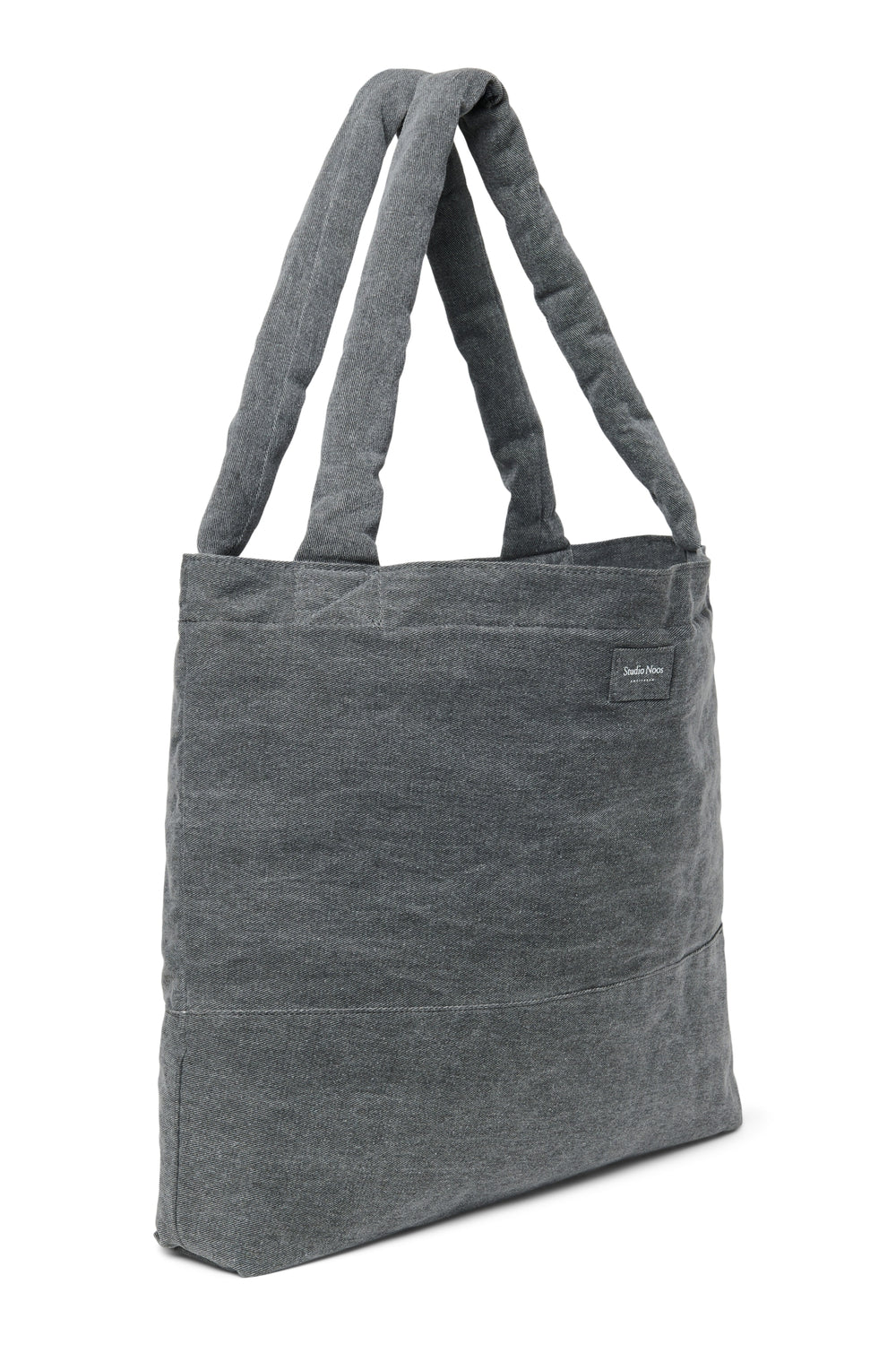 Denim Mom Bag | Grey