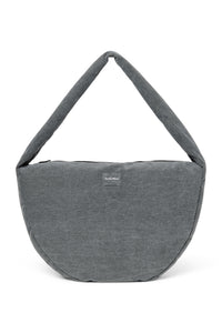  Grey Denim Cross Body Bag 