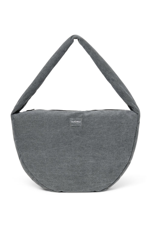 Denim Cross Body Bag | Grey