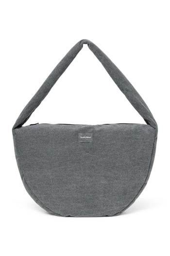 Denim Cross Body Bag | Grey