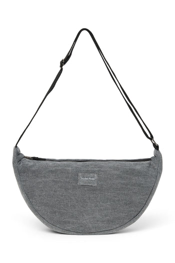 Denim Adult Fanny Pack | Grey