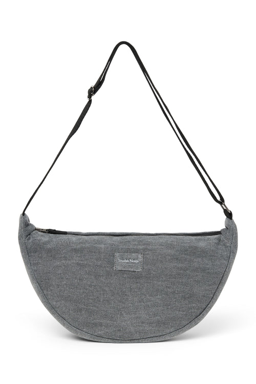 Denim Adult Fanny Pack | Grey