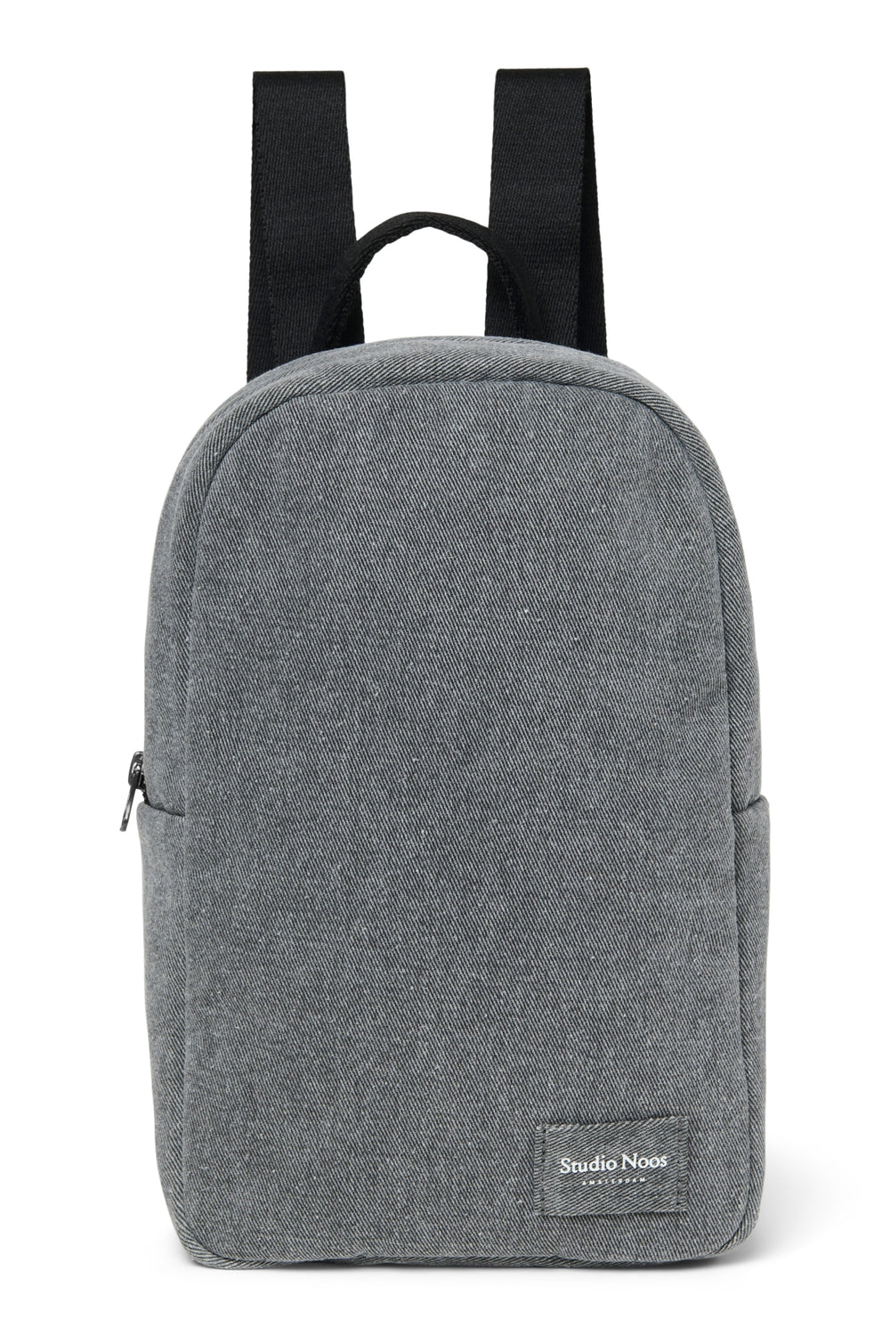 Denim Mini Backpack | Grey