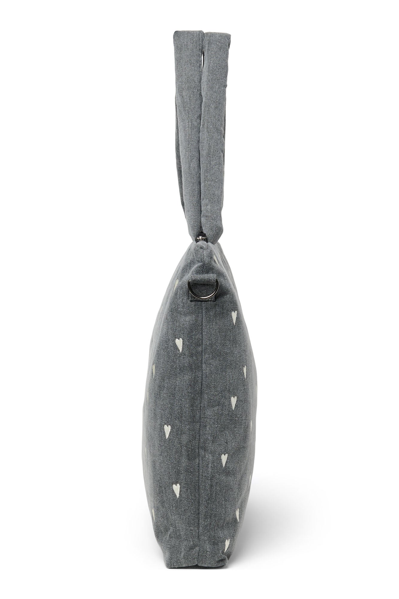 Denim Sac À Langer | Gris Hearts