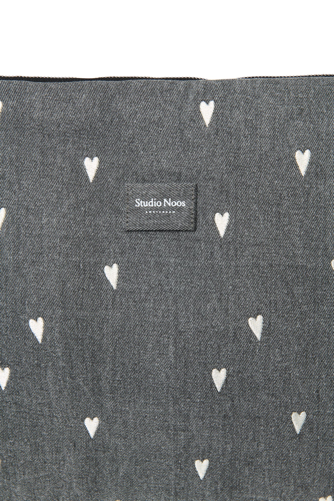 Denim Sac À Langer | Gris Hearts