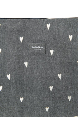 Denim Sac À Langer | Gris Hearts