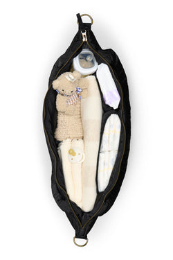 Puffy Diaper Bag | Black