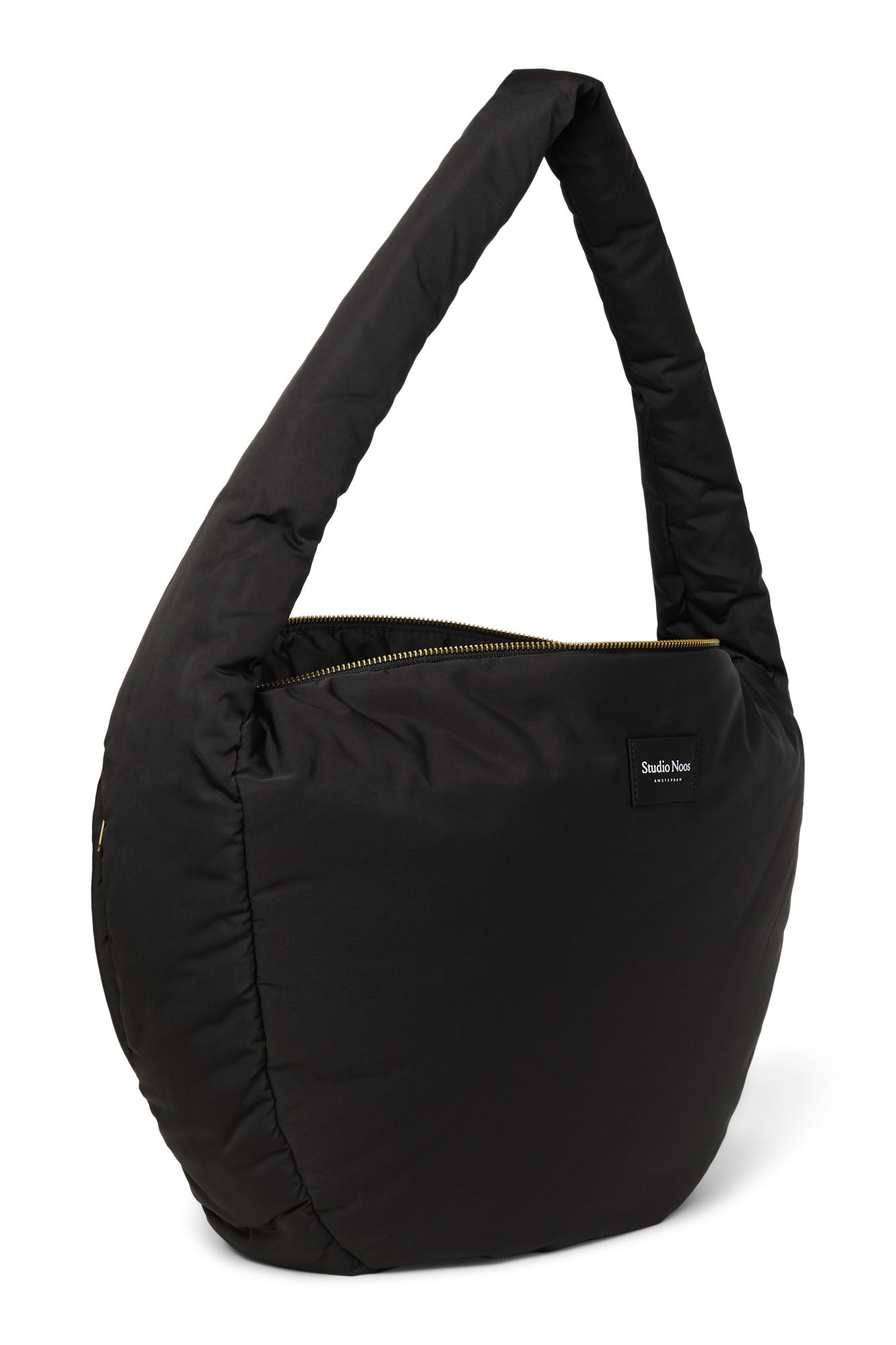 Puffy Cross Body Bag | Black