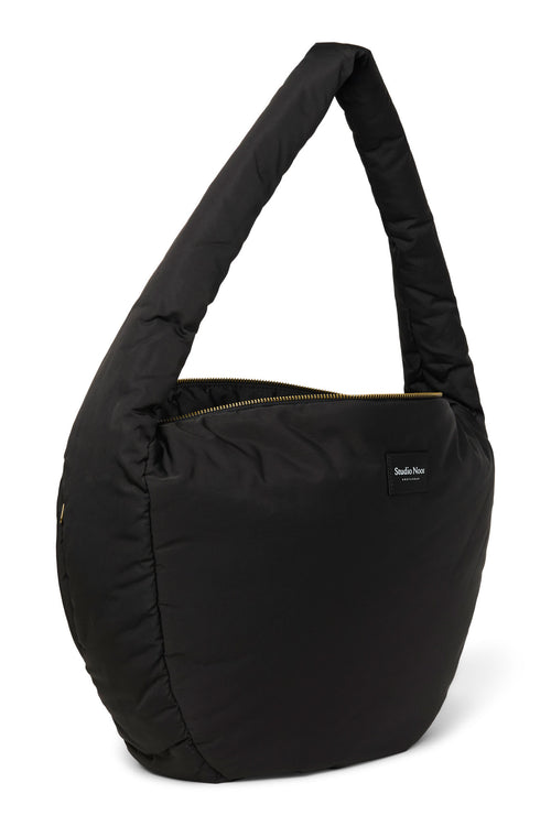 Puffy Cross Body Bag | Black