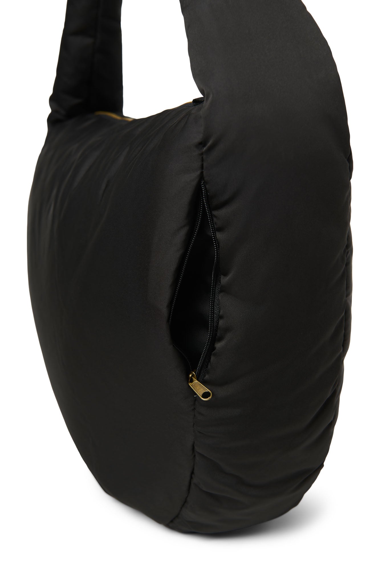 Puffy Cross Body Bag | Black