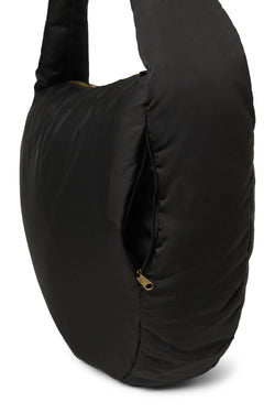 Puffy Cross Body Bag | Black