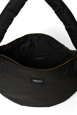 Puffy Cross Body Bag | Black