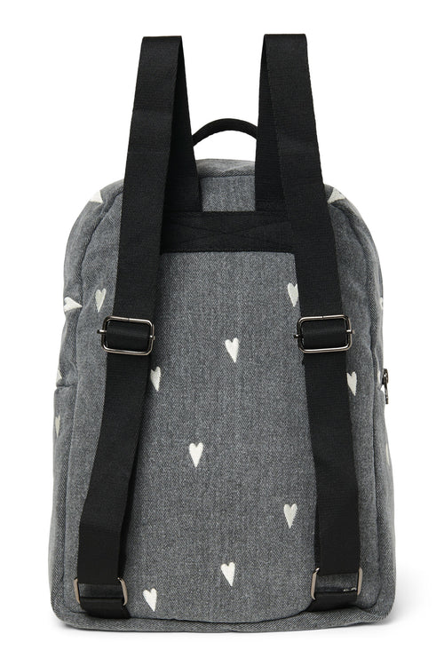 Denim Midi Sac à dos | Gris Hearts