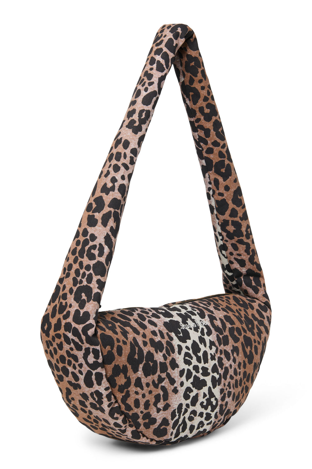 Soft Cotton Mini Cross Body Bag | Hazel Leopard
