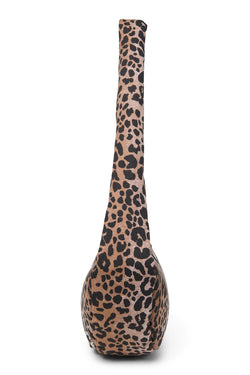 Soft Cotton Mini Cross Body Bag | Hazel Leopard