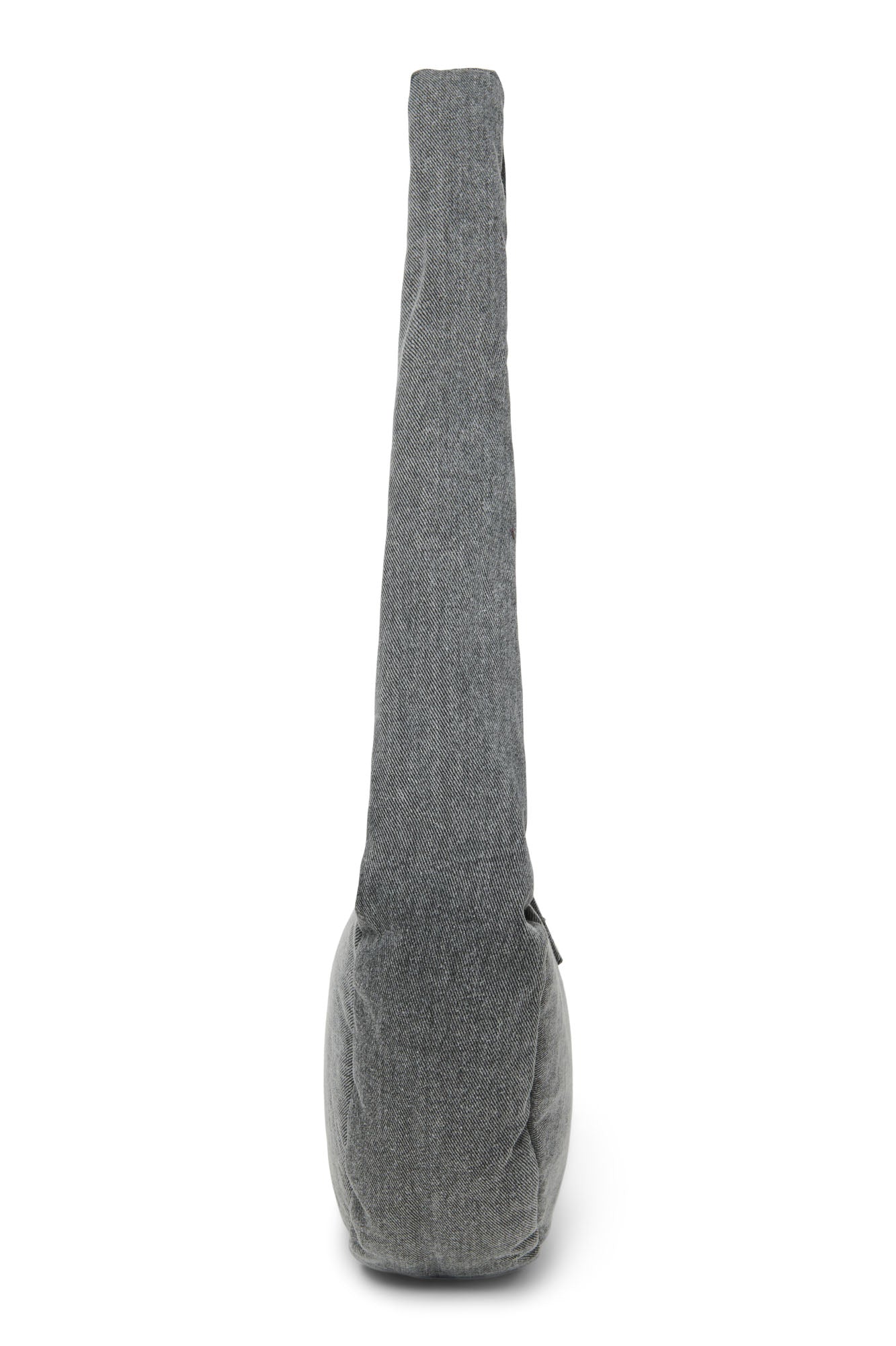 Mini sac à bandoulière en denim gris